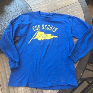 Cub Scout Youth Large Long Sleeve Shirt